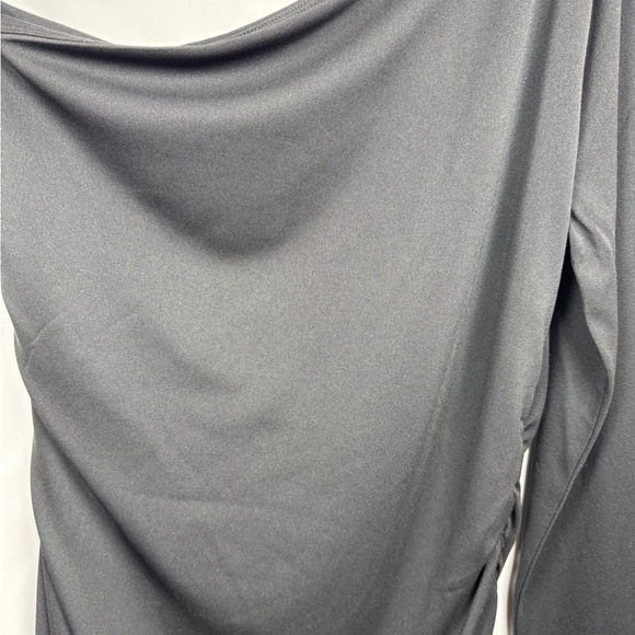 J.Crew One Shoulder In Jersey Crepe Black L - Picture 7 of 11